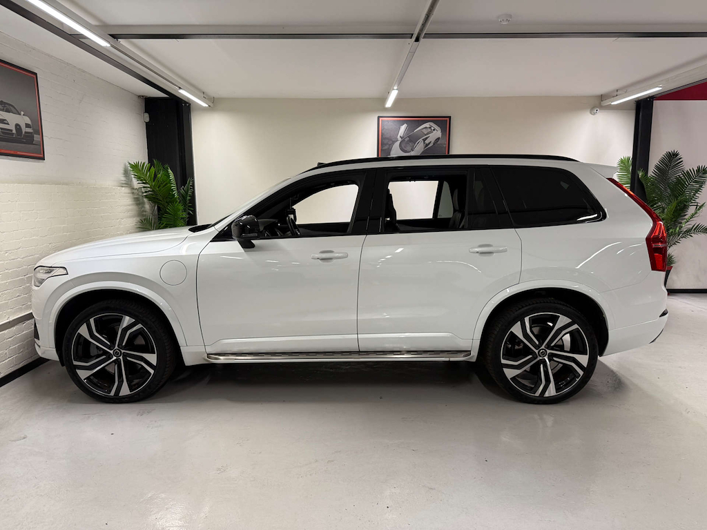 Volvo XC90 R-design T8 Recharge Awd 4Wd White #5