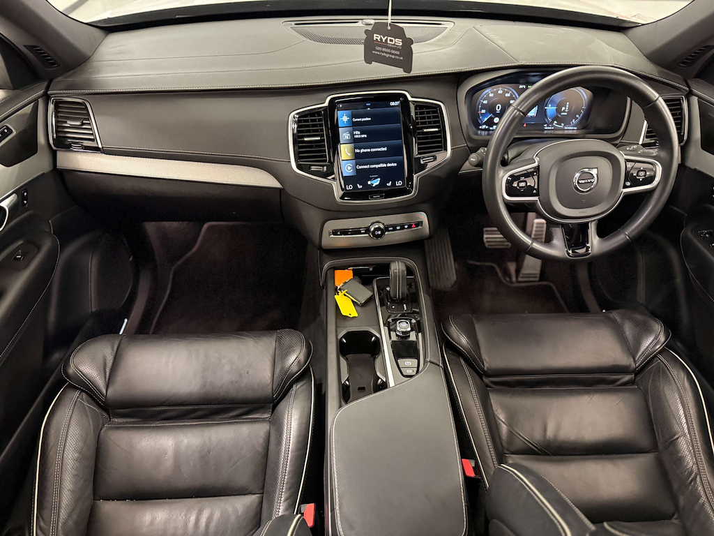Volvo XC90 R-design T8 Recharge Awd 4Wd White #4