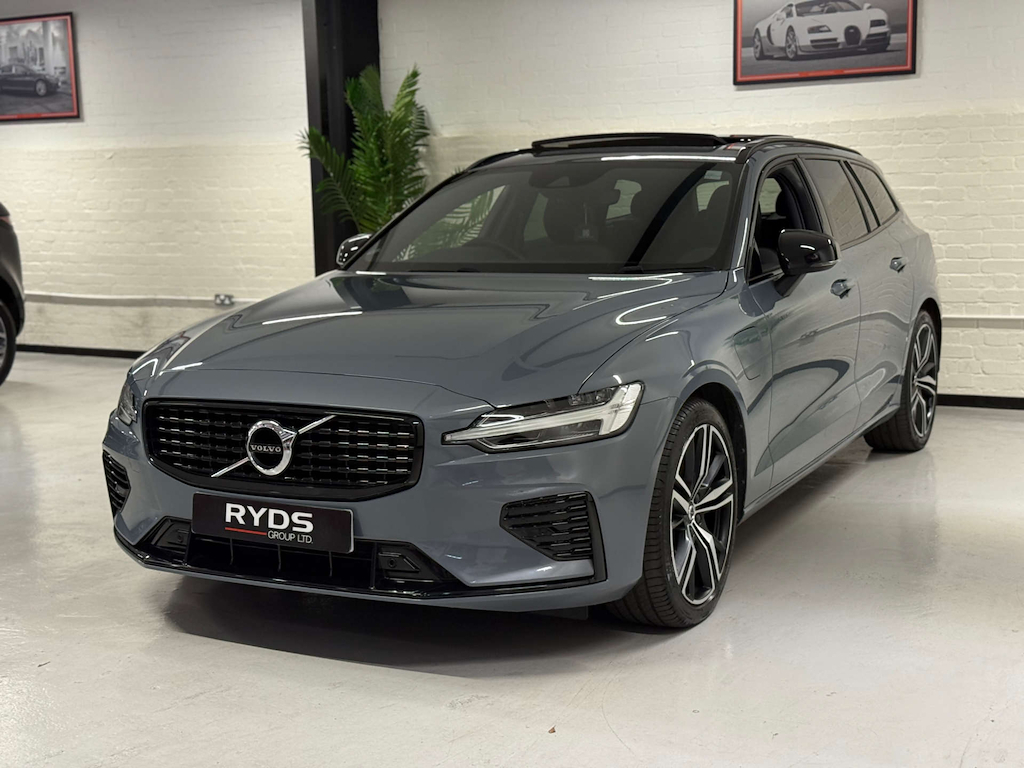 Volvo V60 R-design T6 Recharge Awd 4Wd Grey #3