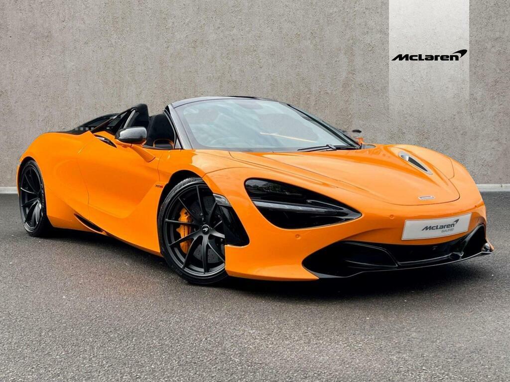 McLaren 720S 4.0T V8 Spider Ssg Euro 6 S S MV21VYR Orange