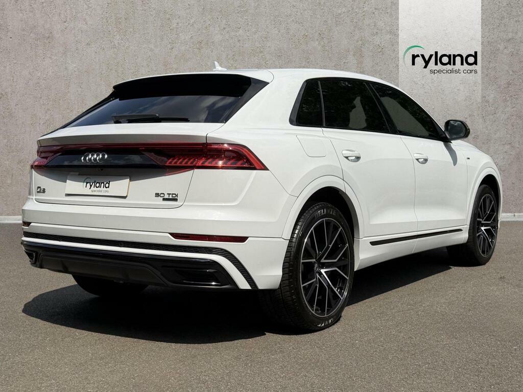 Audi Q8 3.0 Tdi V6 50 Black Edition Tiptronic Quattro Euro White #6