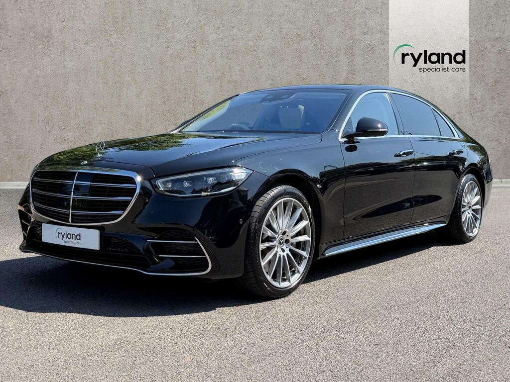 Mercedes-Benz S Class 3.0 S500lh Mhev Amg Line Premium G-tronic 4Mati Black #3