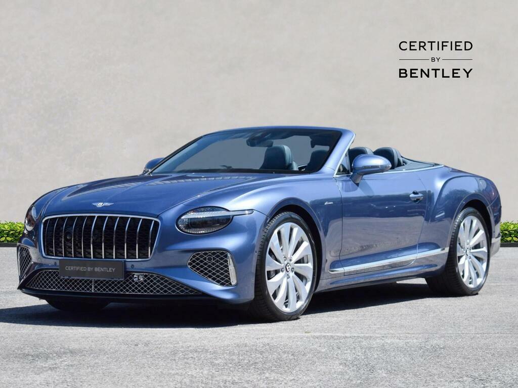 Bentley Continental Gt Convertible Black Edition Grey #10