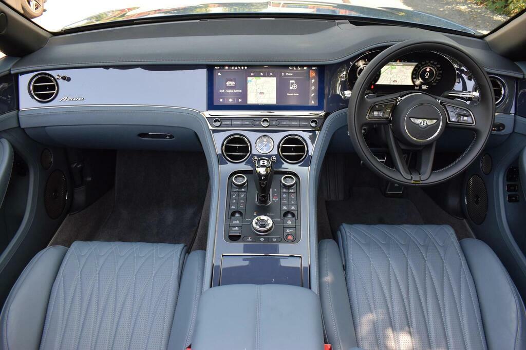 Bentley Continental Gt Convertible Azure V8 Hybrid 4.0 V8 High-performanc Blue #4