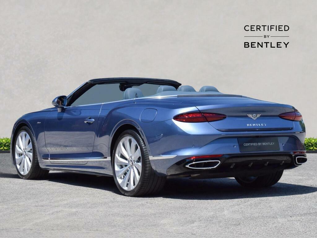 Bentley Continental Gt Convertible Azure V8 Hybrid 4.0 V8 High-performanc Blue #3