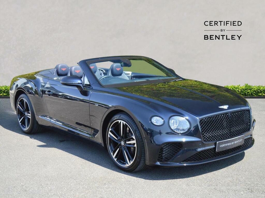 Bentley Continental Gt 4.0 V8 Gtc Convertible 4Wd Euro 6 Blue