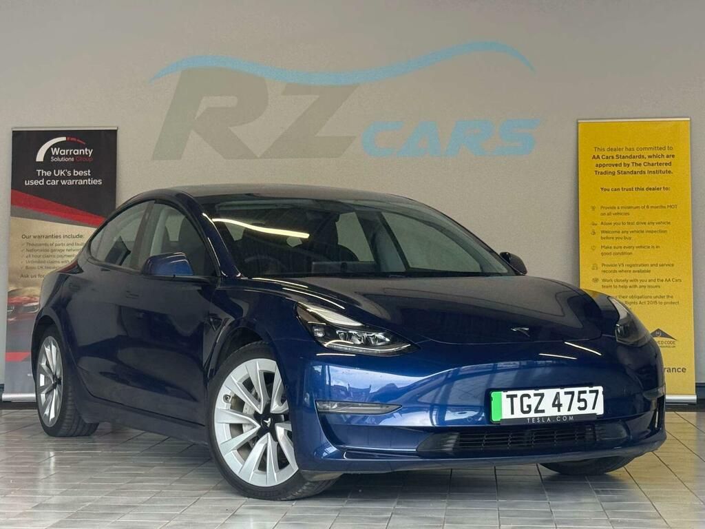 Tesla Model 3 Dual Motor Long Range 4Wde TGZ4757 Blue