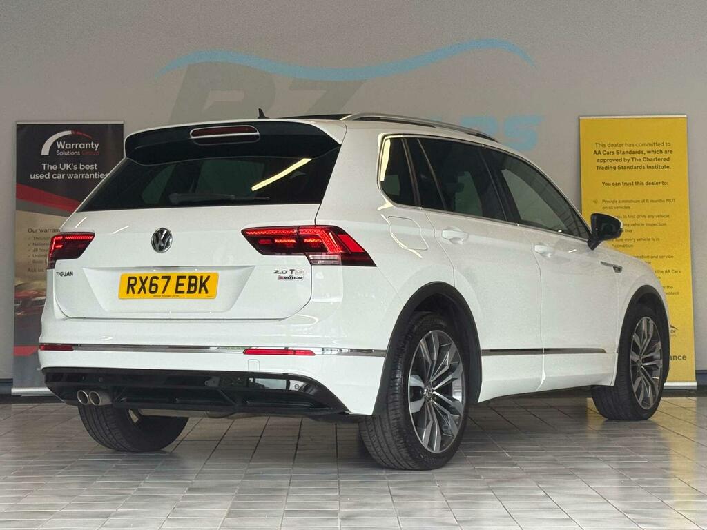 Volkswagen Tiguan R-line White #6