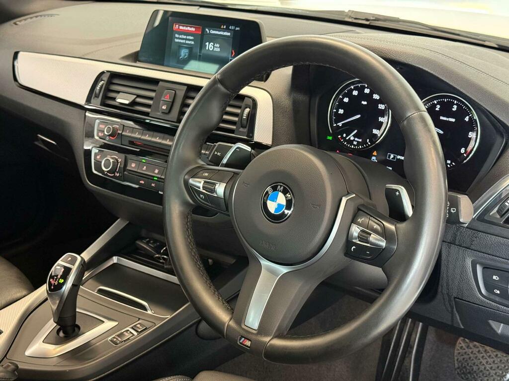BMW 1 Series 2.0 120D M Sport Shadow Edition Euro 6 Ss YB19FYP White #2