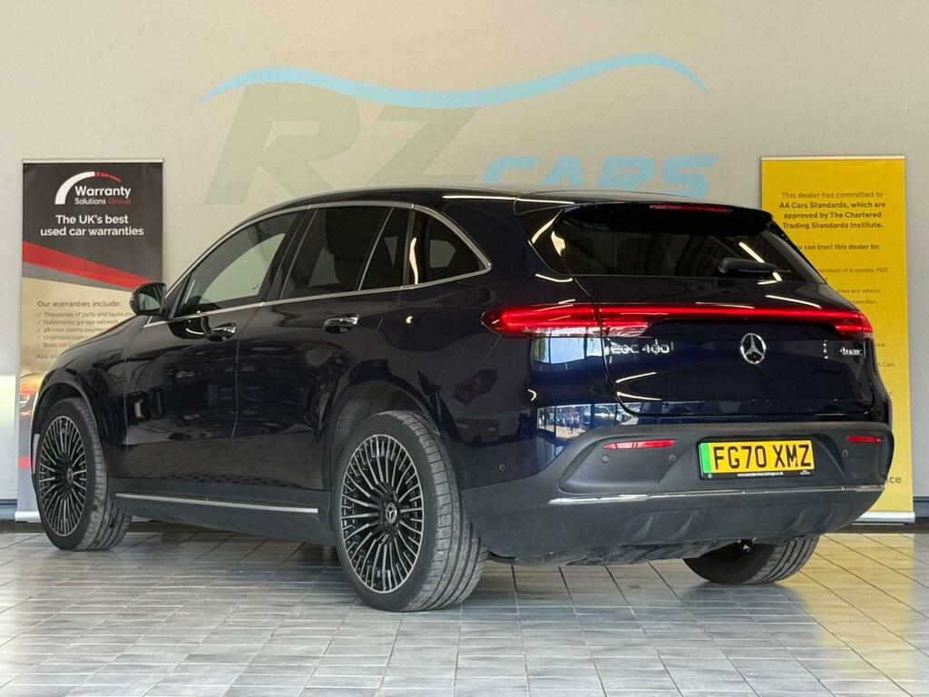 Mercedes-Benz EQC Eqc 400 80Kwh Amg Line Premium Plus 4Matic Blue #6