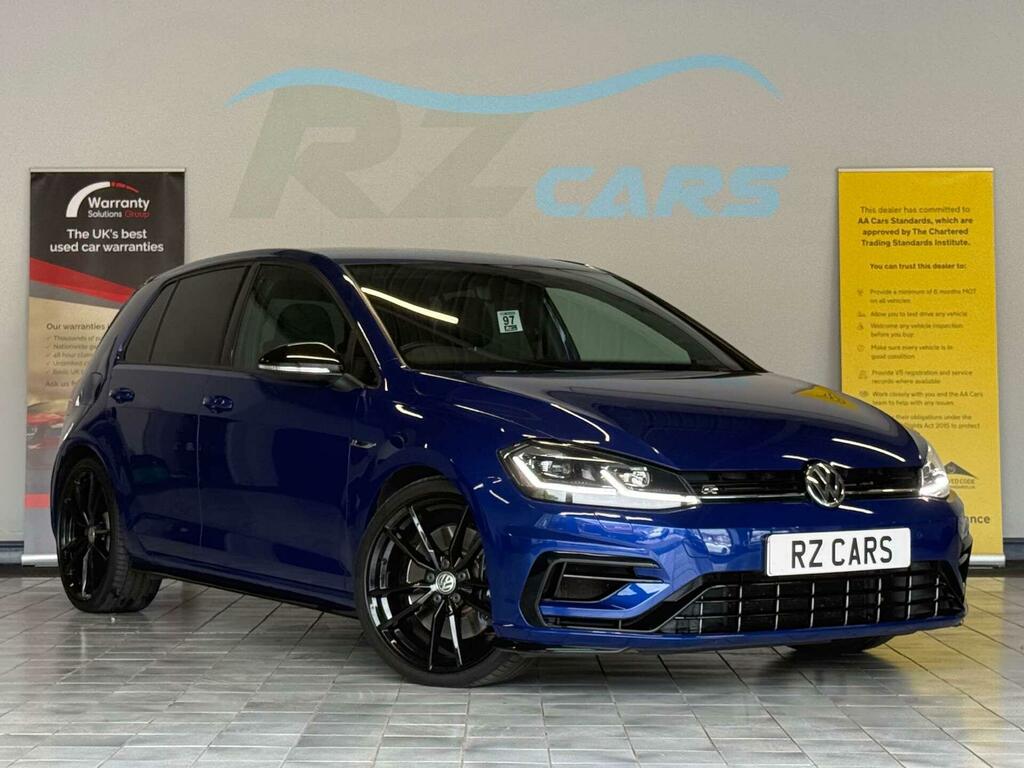 Volkswagen Golf R Blue