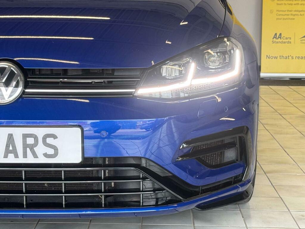 Volkswagen Golf R Blue #5