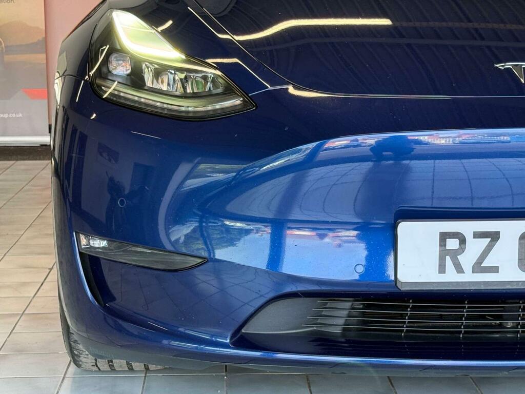 Tesla Model Y Long Range Blue #4