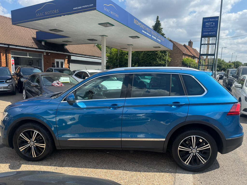 Volkswagen Tiguan 2.0 Tiguan Se Nav Tdi Bluemotion Technology 4Motio Blue