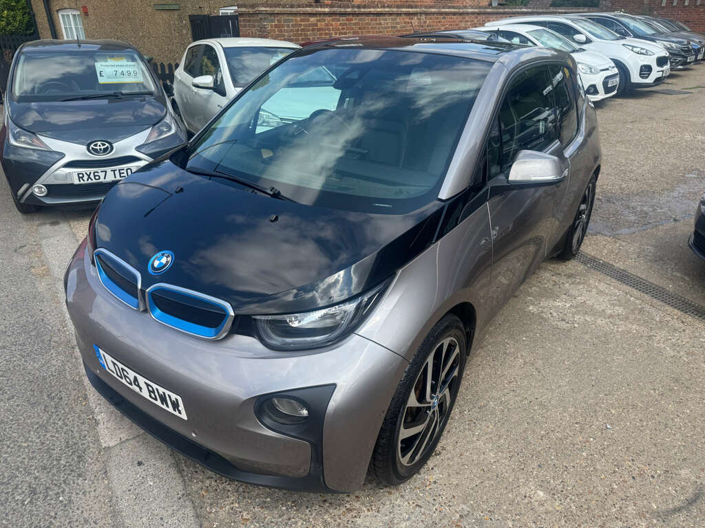 BMW i3 2014 Hatchback Plug-in Hybrid Euro White #3