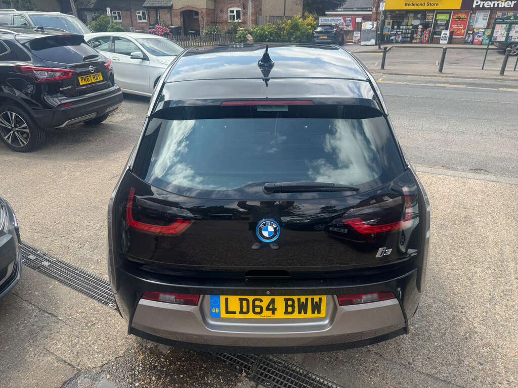 BMW i3 2014 Hatchback Plug-in Hybrid Euro White #4