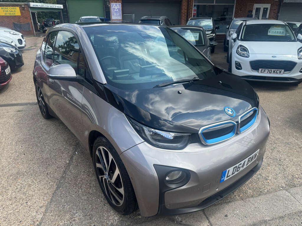 BMW i3 2014 Hatchback Plug-in Hybrid Euro White #2