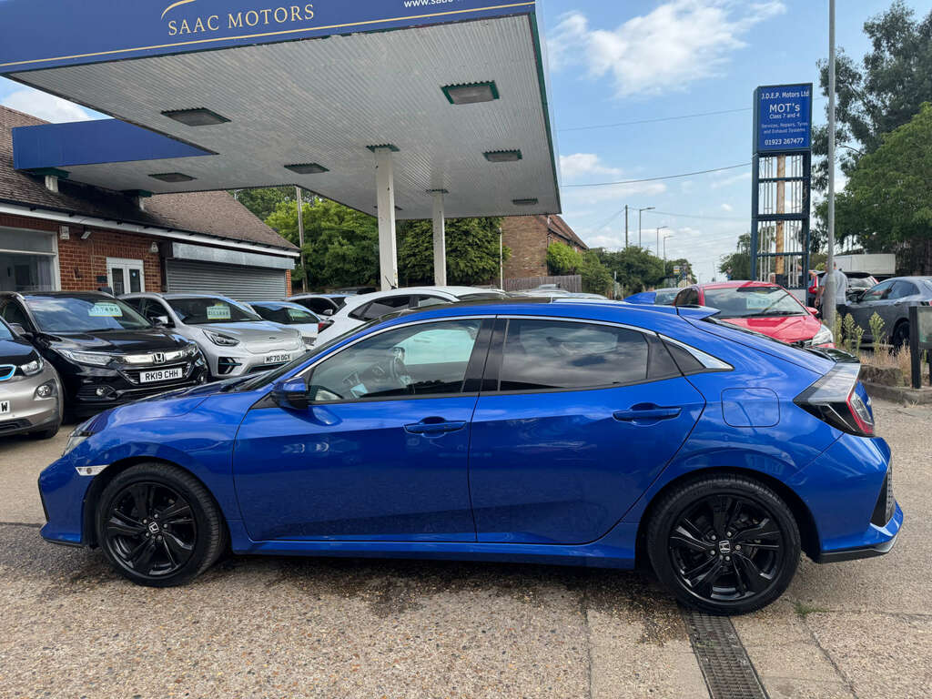 Honda Civic 1.0 Civic Ex Vtec Blue #6
