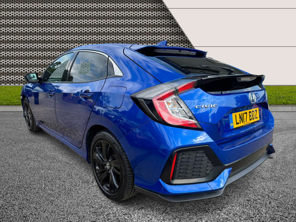 Honda Civic 1.0 Civic Ex Vtec Blue #3