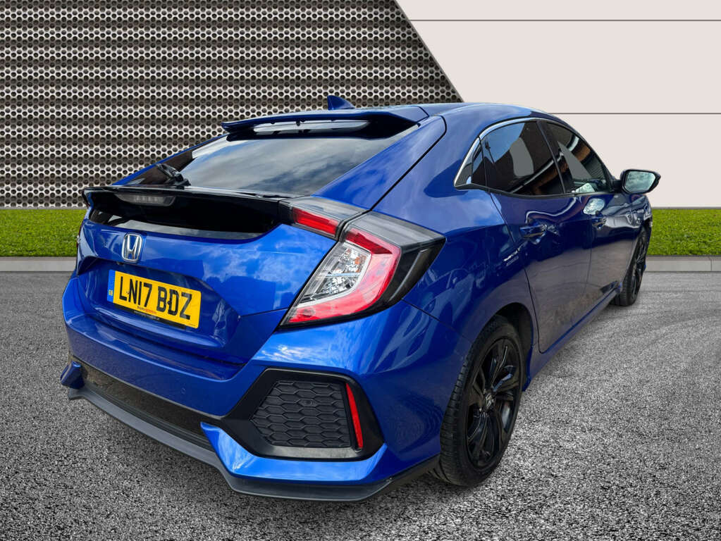 Honda Civic 1.0 Civic Ex Vtec Blue #5