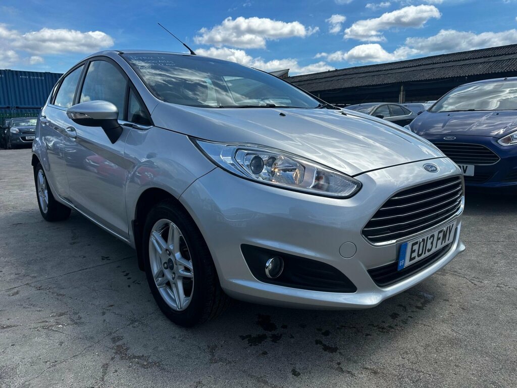 Ford Fiesta 1.6 Zetec Powershift Euro 5 EO13FMY Silver #3