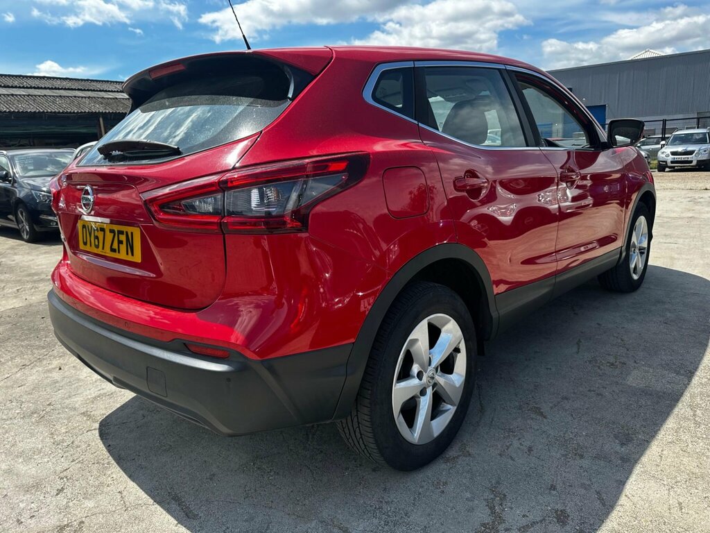 Nissan Qashqai 1.2 Dig-t Acenta Euro 6 Ss OY67ZFN Red #5