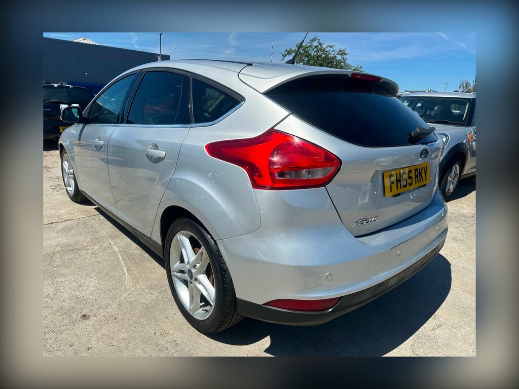 Ford Focus 1.6 Zetec Powershift Euro 6 FH65RKY Silver #6