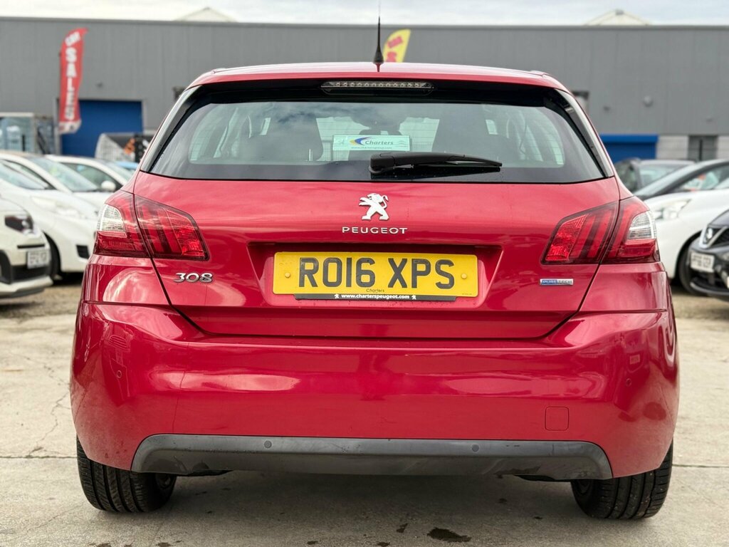 Peugeot 308 1.2 Puretech Allure Euro 6 Ss Red #6
