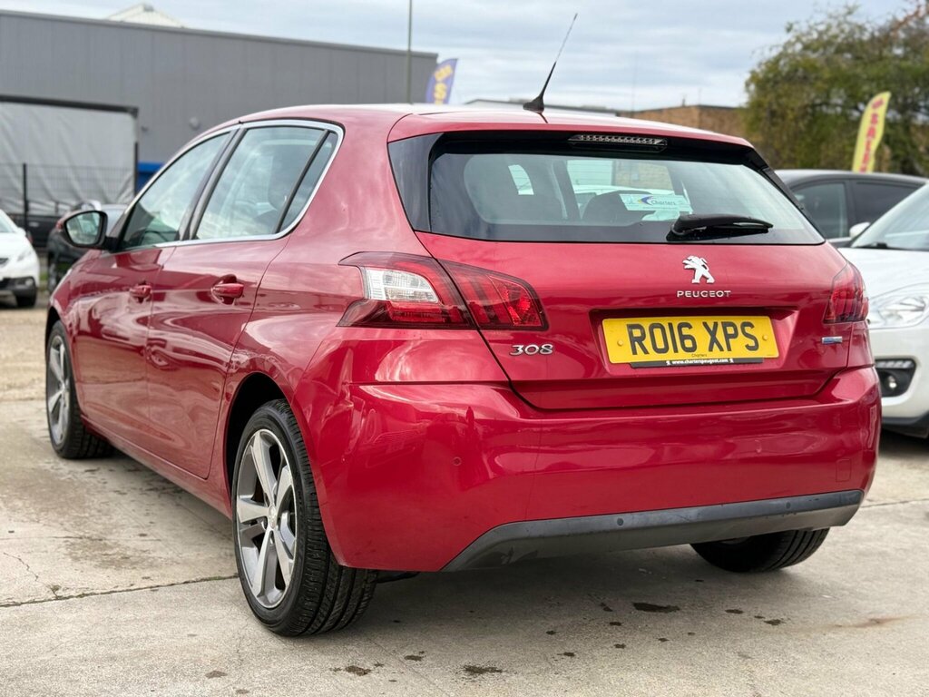 Peugeot 308 1.2 Puretech Allure Euro 6 Ss Red #4