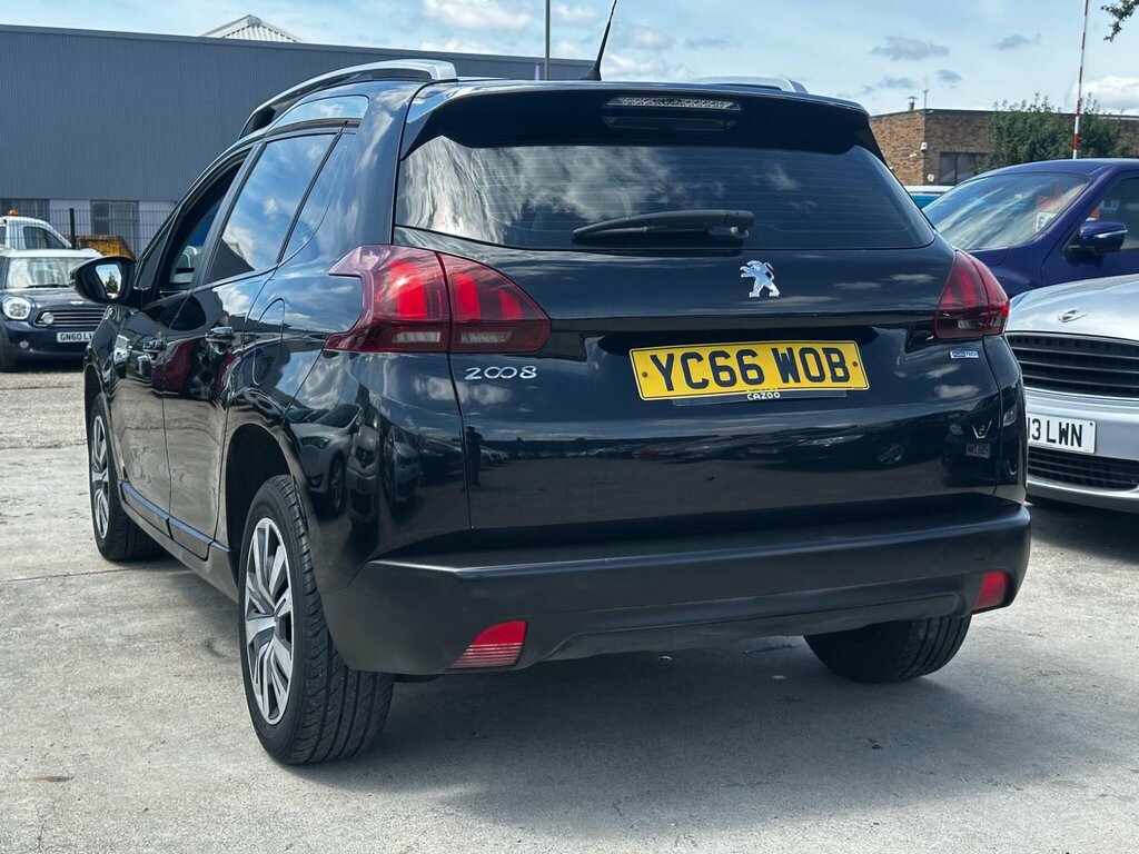 Peugeot 2008 1.2 Puretech Active Etg Euro 6 Ss Black #5