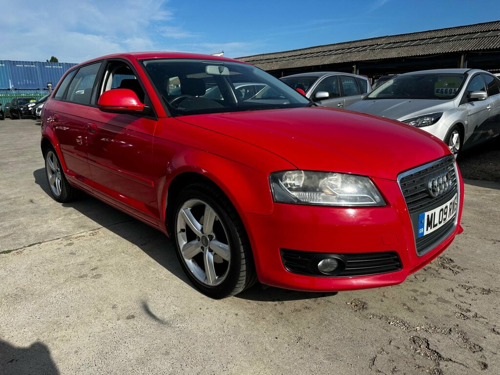 Audi A3 1.6 Technik Se Sportback Euro 4 Red #3