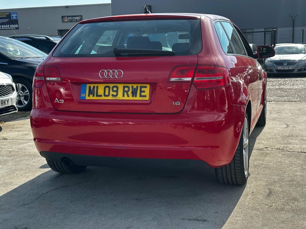 Audi A3 1.6 Technik Se Sportback Euro 4 Red #5