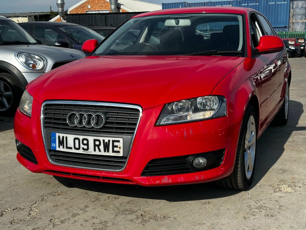 Audi A3 1.6 Technik Se Sportback Euro 4 Red #2