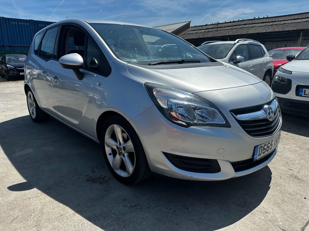 Vauxhall Meriva 1.4I Exclusiv Euro 6 Silver #3