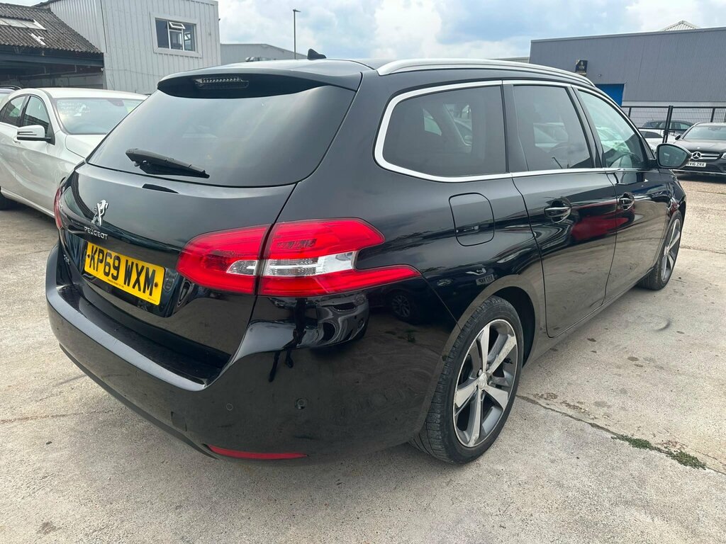 Peugeot 308 SW 1.2 Puretech Tech Edition Euro 6 Ss Black #5