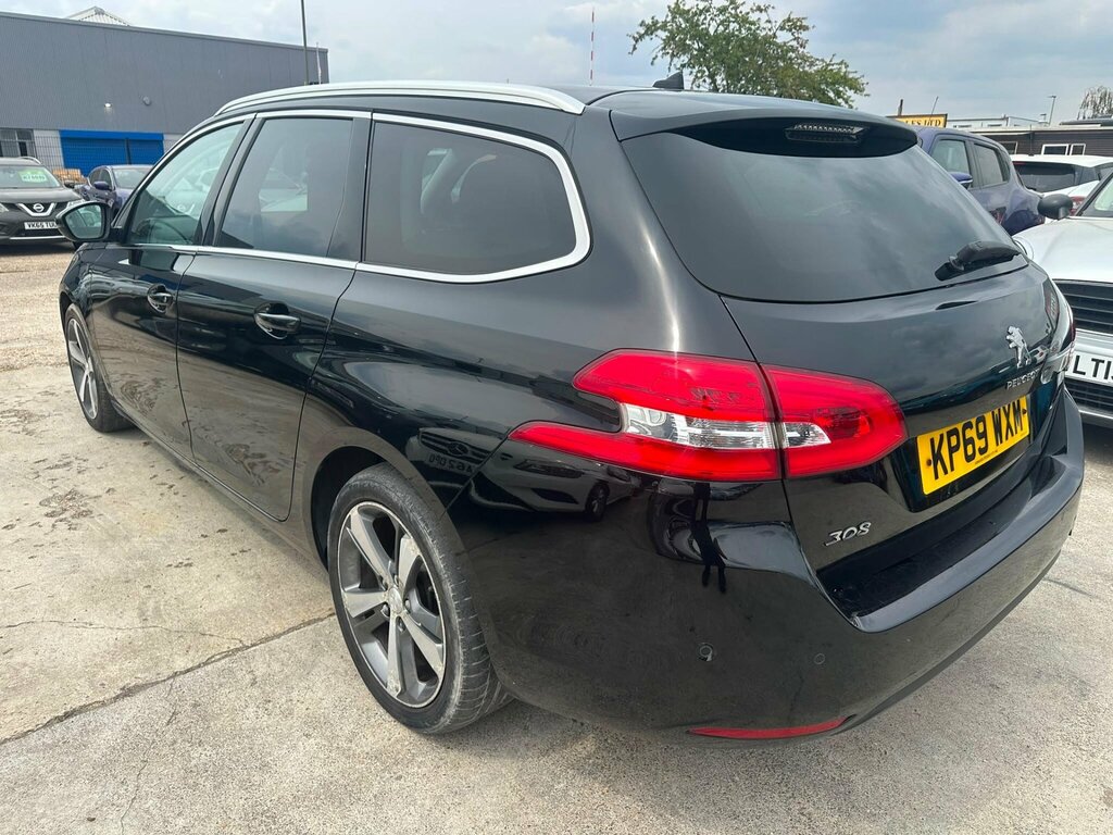 Peugeot 308 SW 1.2 Puretech Tech Edition Euro 6 Ss Black #6