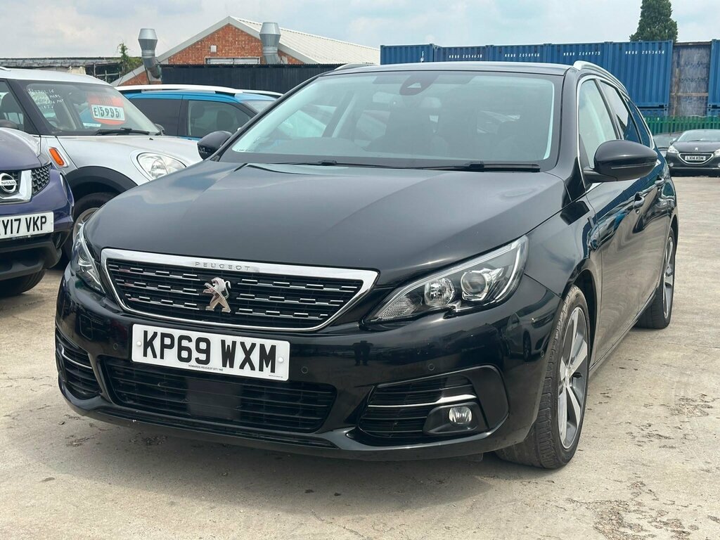 Peugeot 308 SW 1.2 Puretech Tech Edition Euro 6 Ss Black #2