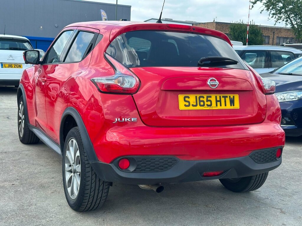 Nissan Juke 1.2 Dig-t Tekna Euro 6 Ss Red #4