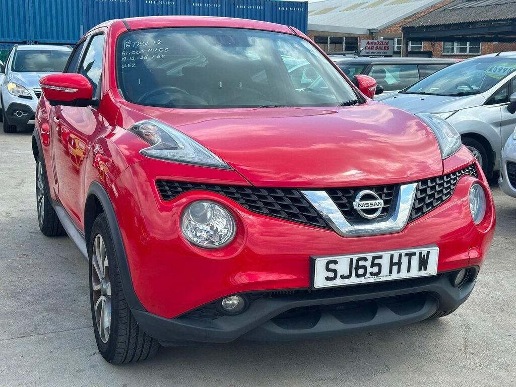 Nissan Juke 1.2 Dig-t Tekna Euro 6 Ss Red