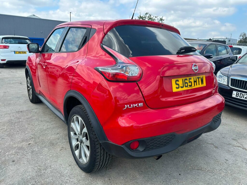 Nissan Juke 1.2 Dig-t Tekna Euro 6 Ss Red #6