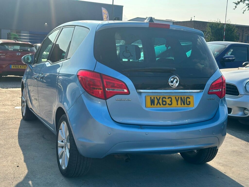 Vauxhall Meriva 1.4T 16V Se Euro 5 Blue #4