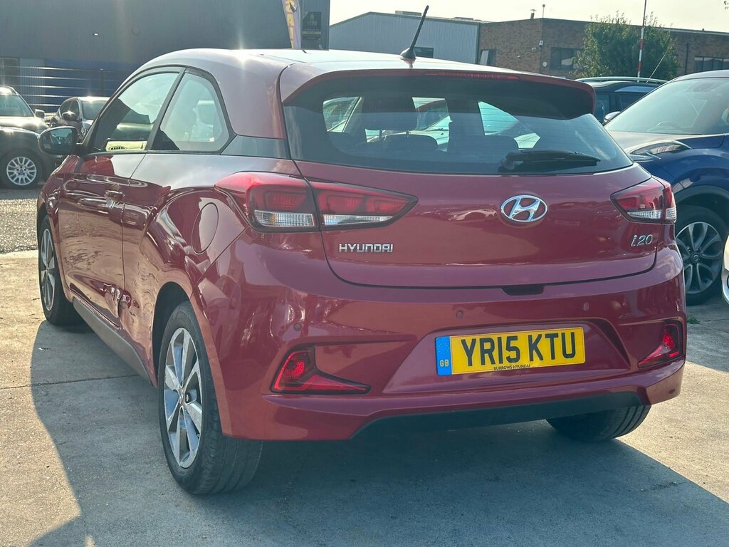 Hyundai I20 1.2 Se Euro 6 Red #4