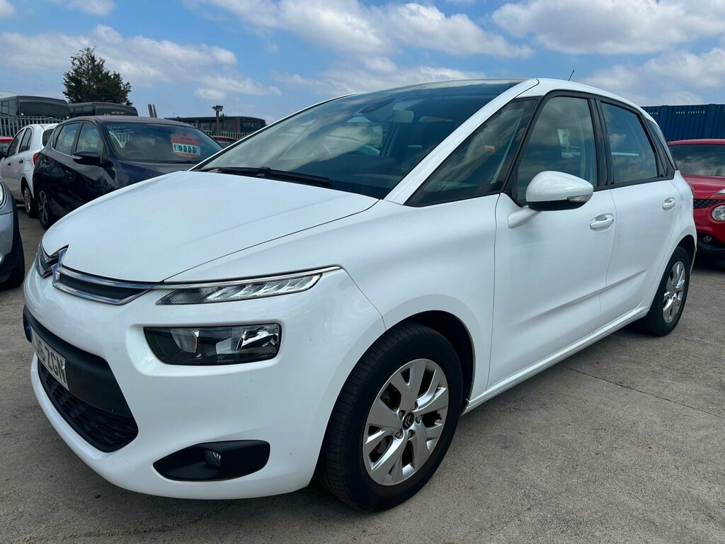 Citroen C4 Picasso 1.2 Puretech Vtr Euro 6 Ss White #4