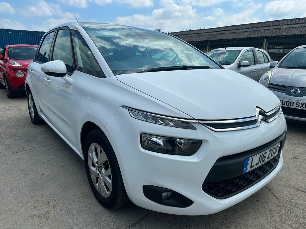 Citroen C4 Picasso 1.2 Puretech Vtr Euro 6 Ss White #3