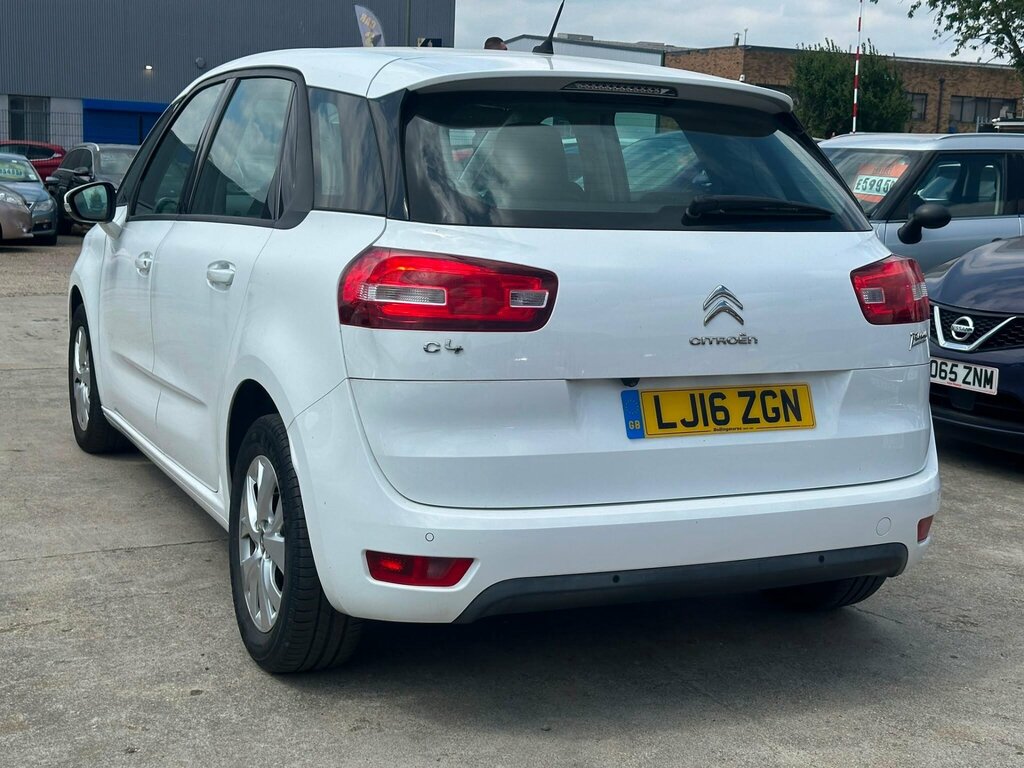Citroen C4 Picasso 1.2 Puretech Vtr Euro 6 Ss White #6