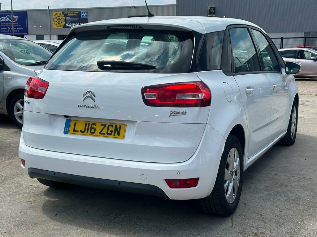 Citroen C4 Picasso 1.2 Puretech Vtr Euro 6 Ss White #5