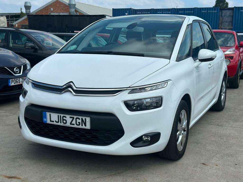 Citroen C4 Picasso 1.2 Puretech Vtr Euro 6 Ss White #2