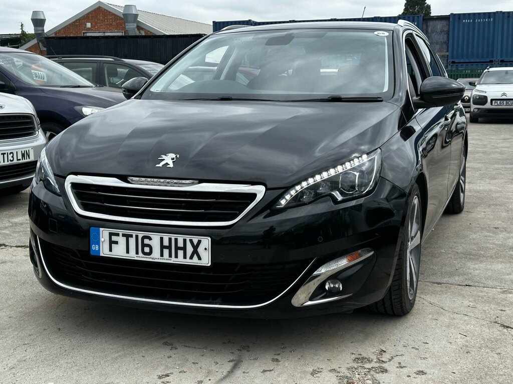 Peugeot 308 SW 1.2 Puretech Allure Eat Euro 6 Ss Black #2