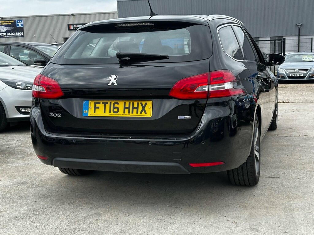 Peugeot 308 SW 1.2 Puretech Allure Eat Euro 6 Ss Black #5