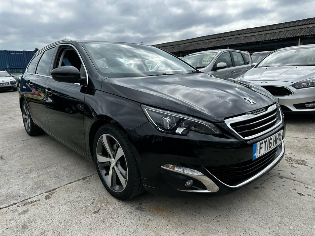 Peugeot 308 SW 1.2 Puretech Allure Eat Euro 6 Ss Black #3